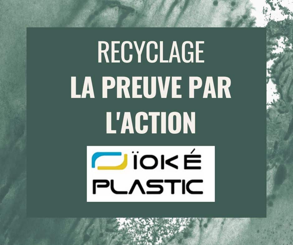 Recyclage, Ioképlastic agit concrètement